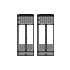 High and low voltage switchgear